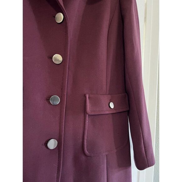 Talbots Women's Size 6 Purple Jacket (Orig. $219) - Picture 2 of 15